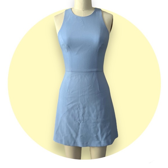 French Connection Light Blue Dress - Picture 2 of 4